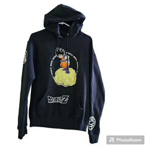 DRAGON BALL Z Black Hoodie Medium Bird Studio Son Goku